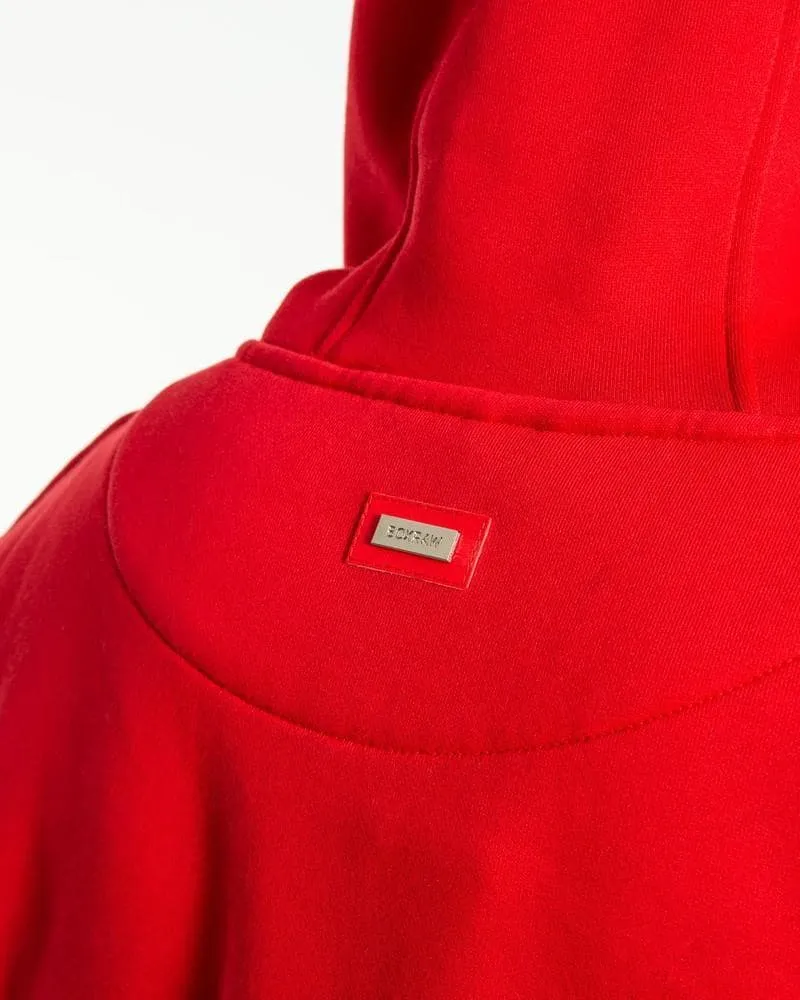 STRIKE LOGO HOODIE - RED