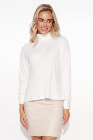 Turtleneck model 170924 Makadamia