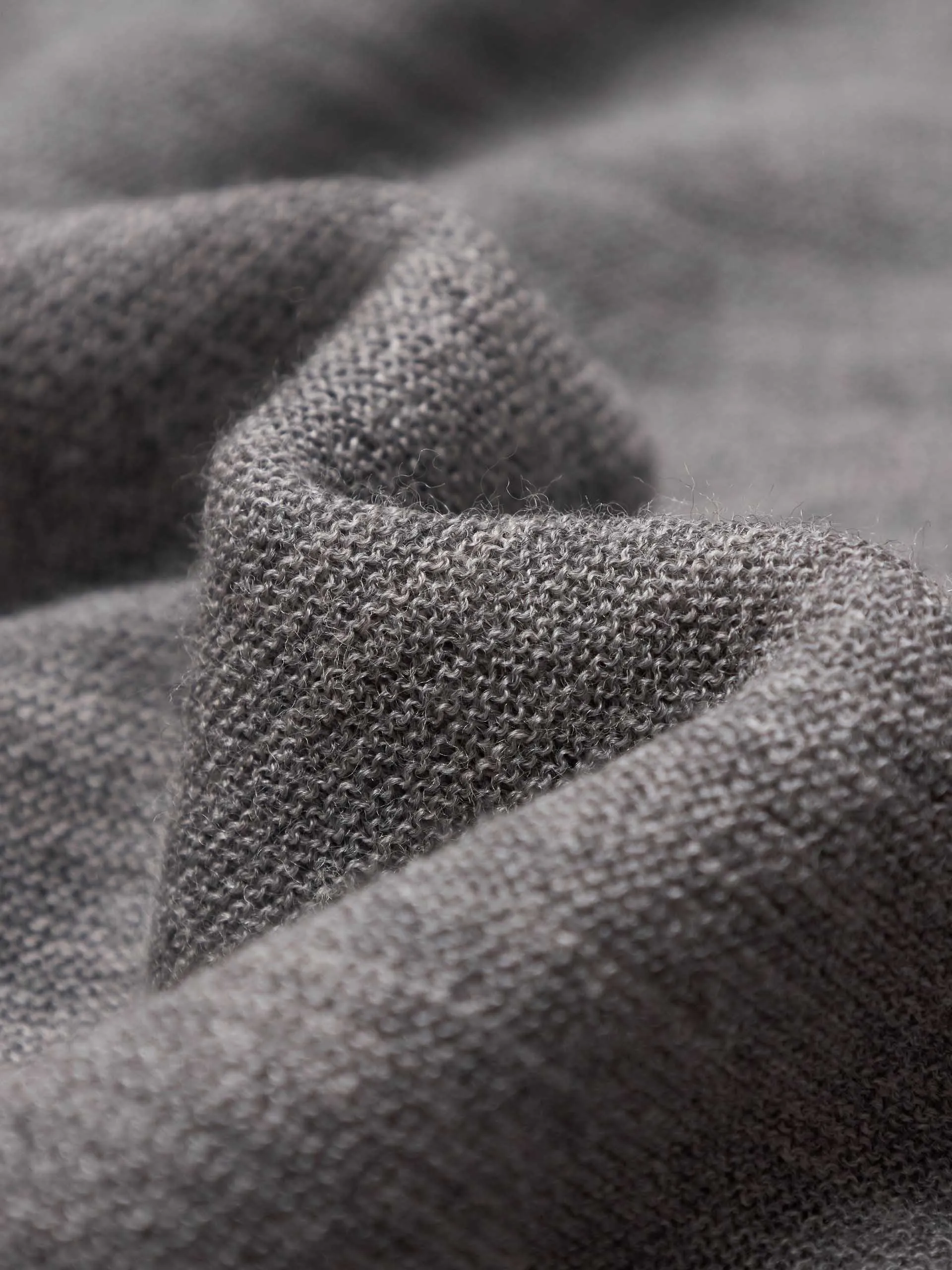 V-neck Wool Knitted Cardigan