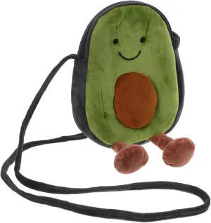 VALICLUD 1PC Cartoon Fruit Shaped Crossbody Bag for Avocado Design Multi Purpose Phone Storage for Students Fashionable and Compact present for Daily Use