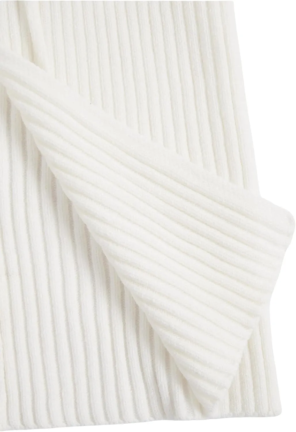 Verdusa Women's Old Money Halter Tops Bow Tie Front Backless Deep V Neck Split Knit Vest Trendy