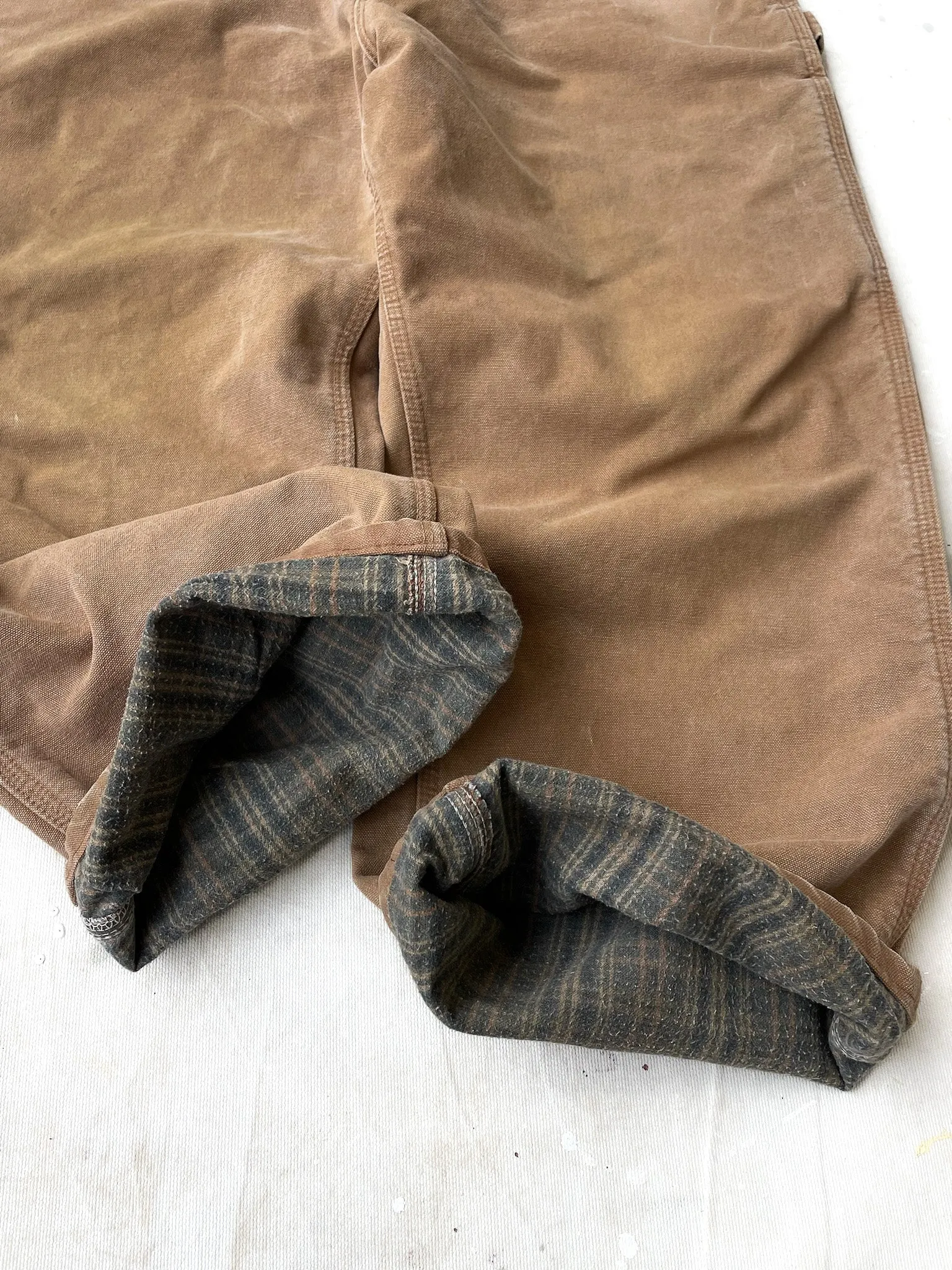 Vintage Carhartt Flannel Lined Pants—[38x27]