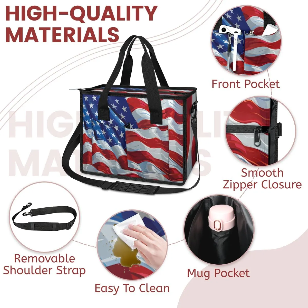 Women Fashion Tote Bag Wallet Shoulder Bags Set 3PCS Top Handle Satchel Purse Large Zippered Handbag Daily Use