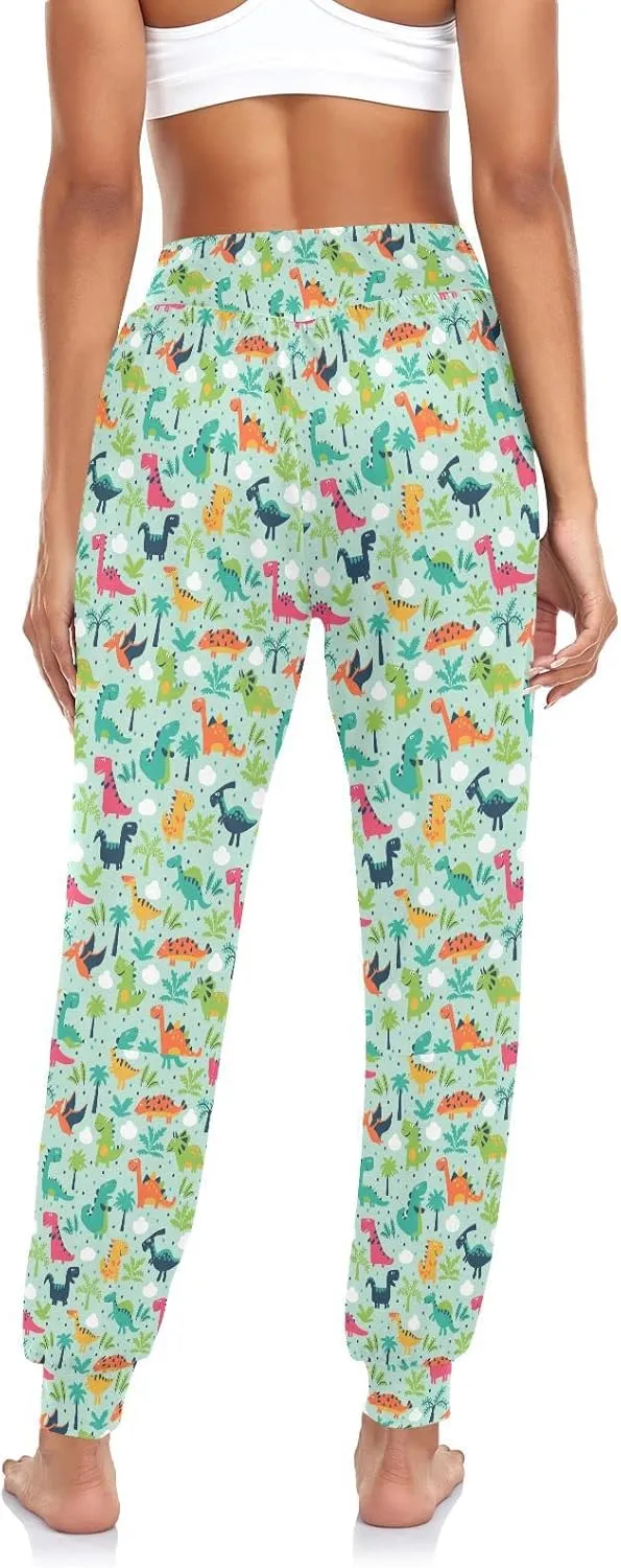 Women's Harem Pants High Waist Yoga Boho Trousers Bohemian Beach Pants