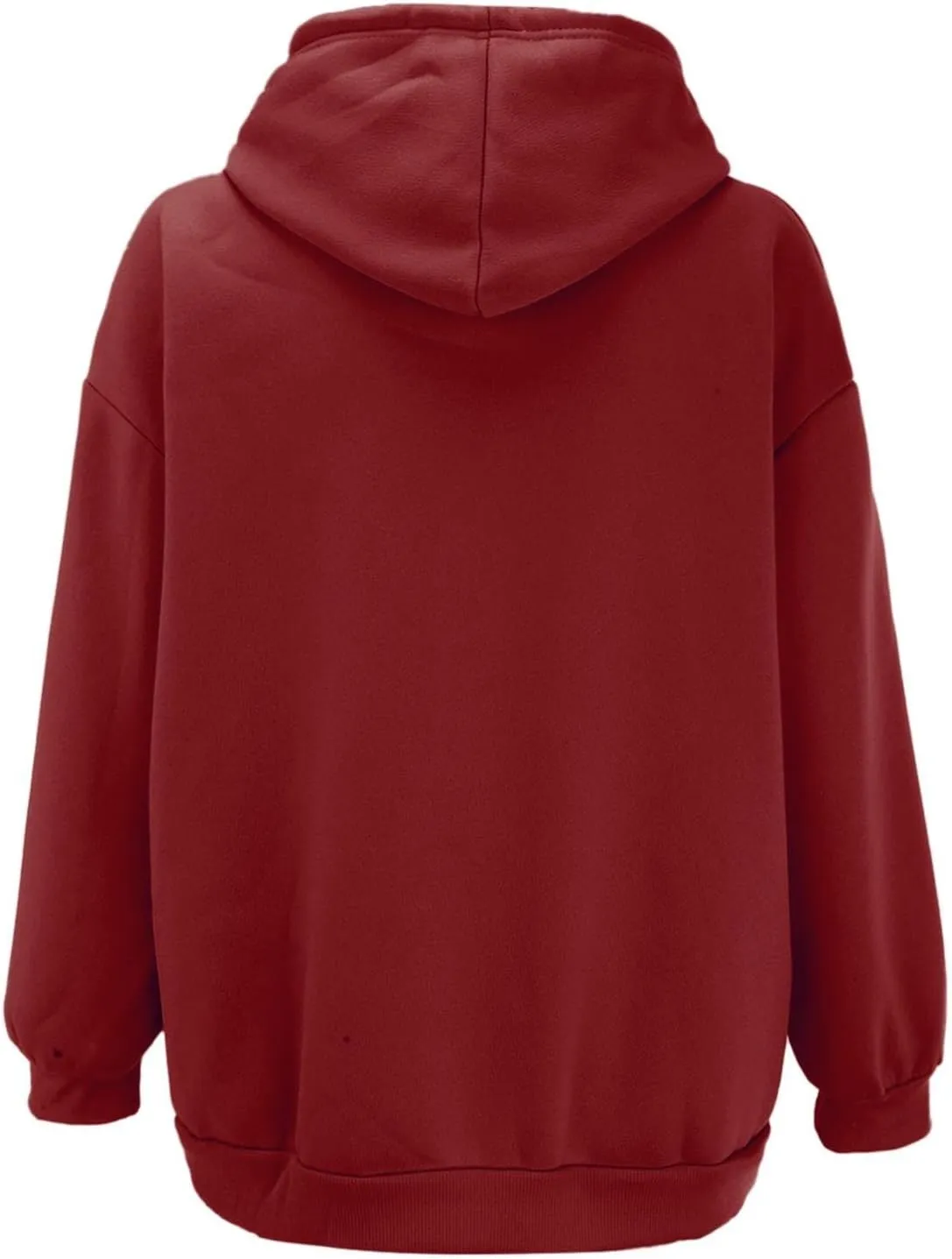 Womens Hoodie Y2K Zip Up Long Sleeve Oversized Sweatshirts Fleece Workout Jacket Pockets 2024 Fall Outfits Trendy Tops