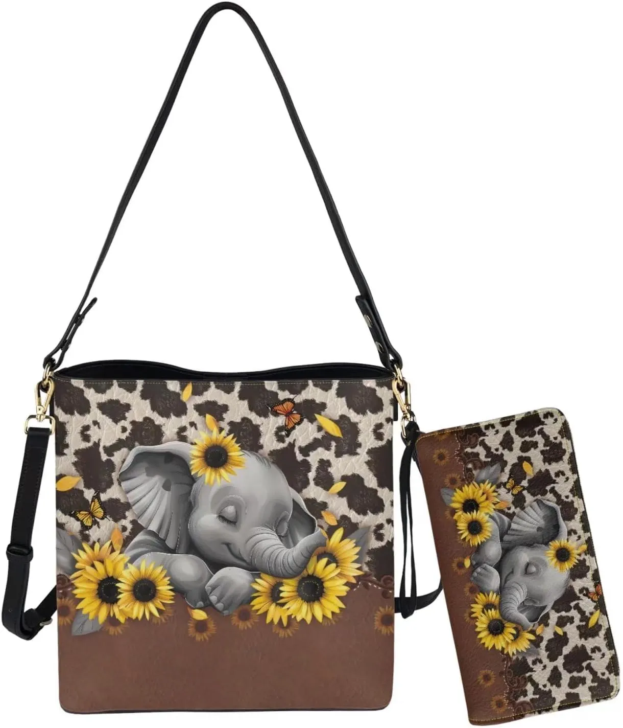 Women's Leather Waterproof Handbags and Purses for Daily Use