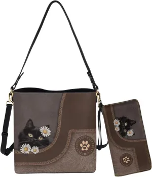 Women's Leather Waterproof Handbags and Purses for Daily Use