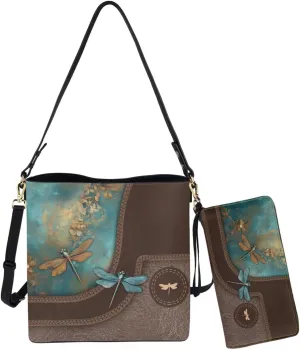 Women's Leather Waterproof Handbags and Purses for Daily Use