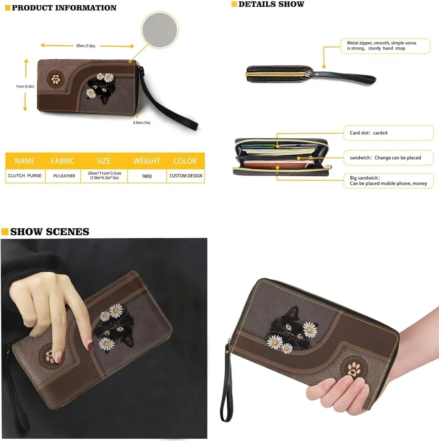 Women's Leather Waterproof Handbags and Purses for Daily Use