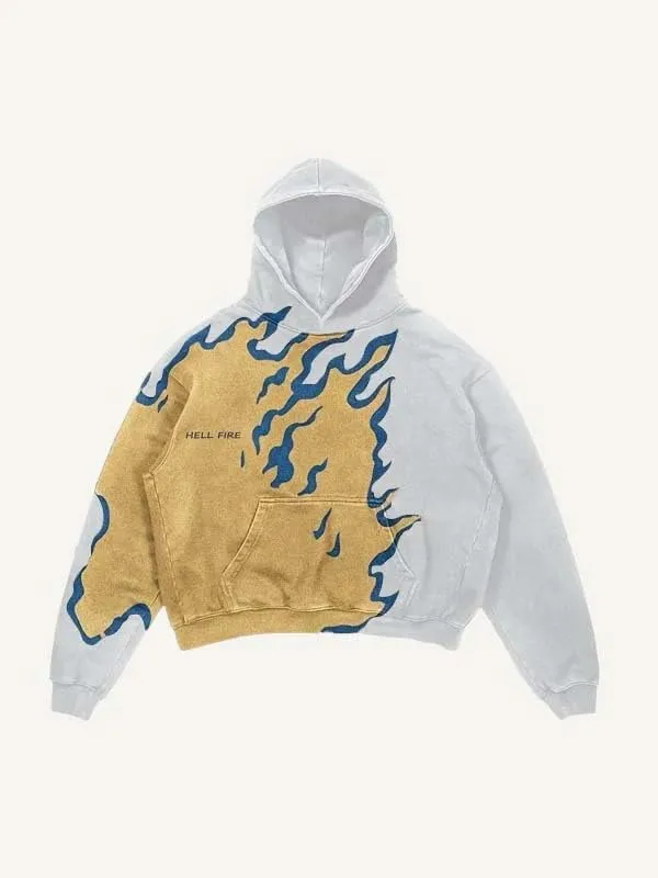 Y2K sweatshirt with hip-hop letter print oversized men's and women's hoodies, casual loose solid Gothic top