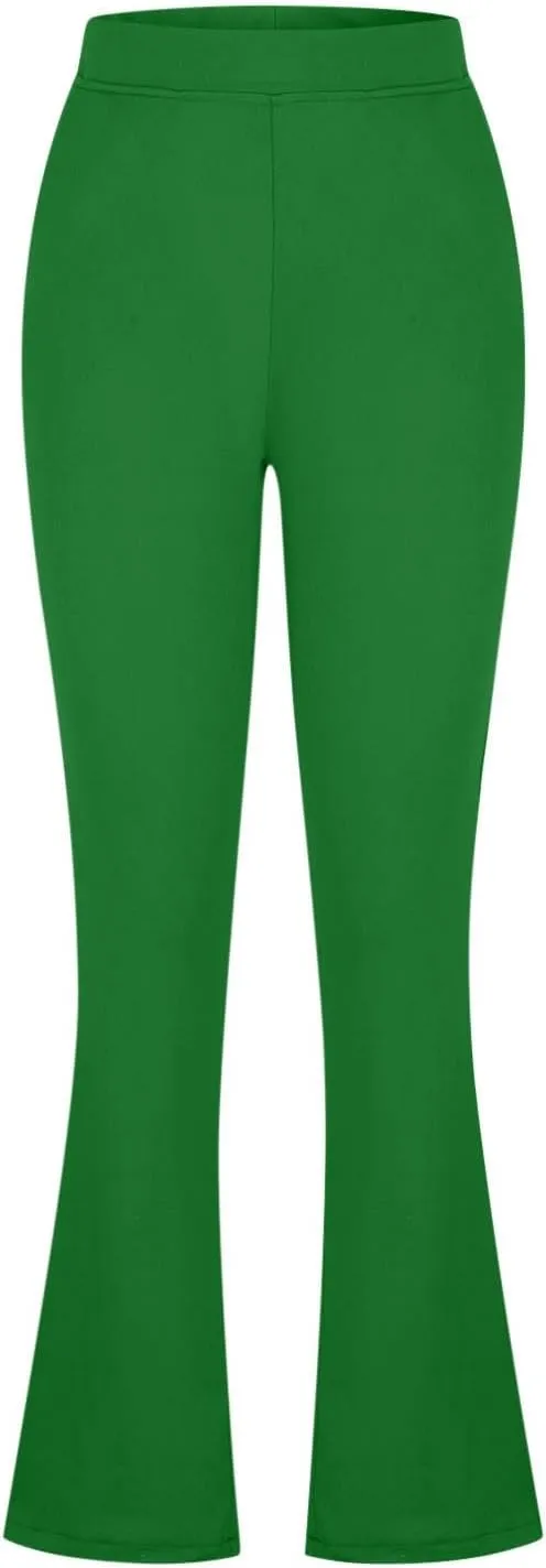 Yoga Pants for Women Butt Casual Work Pants Women High Waist Stretchy Trousers Pull On Slacks Fleeced Lined Yoga